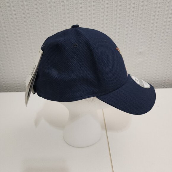 New Era Golf Navy Embroidered Cowboy Character Hat Adjustable Cap NEW - Picture 7 of 12